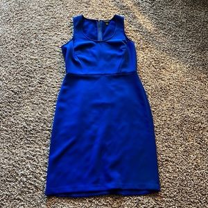 Ann Taylor Royal Blue Dress Size 8.
